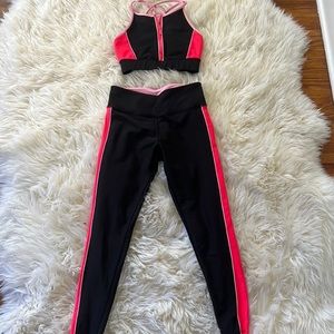 Yoga/workout SoulCycle set, small top medium bottom